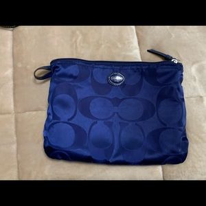 Coach Signature Nylon Weekender Getaway Bag